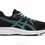 Asics Sacudida 2 Ancho Negro Acuario Zapatillas Deportivas