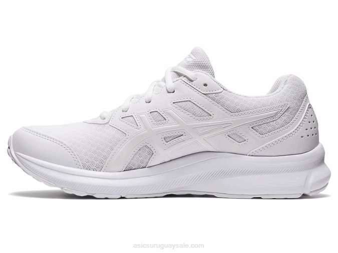 Asics sacudida 3 Zapatillas blancas para correr cómodas - Image 4