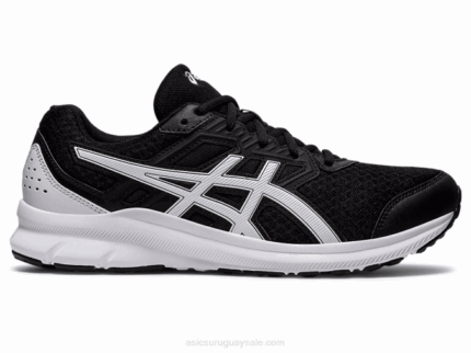 Asics Sacudida 3 Zapatillas Blancas y Negras para Deporte