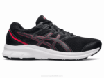 Asics Sacudida 3 Zapatillas Deportivas Negro Rojo Eléctrico