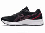Asics Sacudida 3 Zapatillas Deportivas Negro Rojo Eléctrico - Image 4