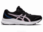 Asics Sacudida 3 Zapatillas Negro Rosa Estilo y Comodidad