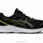 Asics Sacudida 3 Zapatillas Negro Verde Peligro Rendimiento
