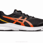 Asics sacudida 3 zapatillas tomate negro y cherry