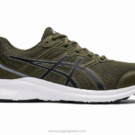 Asics Sacudida 3 Zapatillas Verde Oliva y Negro