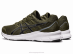 Asics Sacudida 3 Zapatillas Verde Oliva y Negro - Image 3