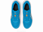 Asics Sacudida 4 Escuela Primaria Azul Isla Melocotón Trendy - Image 6