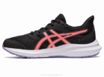 Asics sacudida 4 escuela primaria negro papaya estilo y comodidad - Image 4