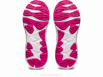 Asics Sacudida 4 Escuela Primaria Rosa Rave y Blanco - Image 7