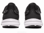 Asics sacudida 4 preescolar blanco negro estilo y comodidad - Image 4