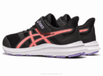 Asics sacudida 4 preescolar negro papaya estilo y comodidad - Image 3