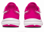 Asics sacudida 4 preescolar rosa rave y blanco estilo divertido - Image 5