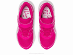 Asics sacudida 4 preescolar rosa rave y blanco estilo divertido - Image 6