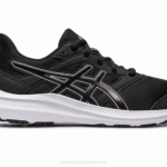 Asics Sacudida 4 Primaria Zapatillas Blancas Negras