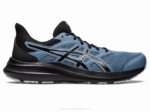 Asics Sacudida 4 Zapatillas Acero Azul Negro Rendimiento Deportivo
