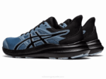 Asics Sacudida 4 Zapatillas Acero Azul Negro Rendimiento Deportivo - Image 3