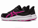 Asics Sacudida 4 Zapatillas Delirio Negro Rosa Estilo y Comodidad - Image 3