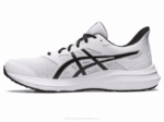 Asics sacudida 4 zapatillas deportivas blanco negro estilo y confort - Image 4