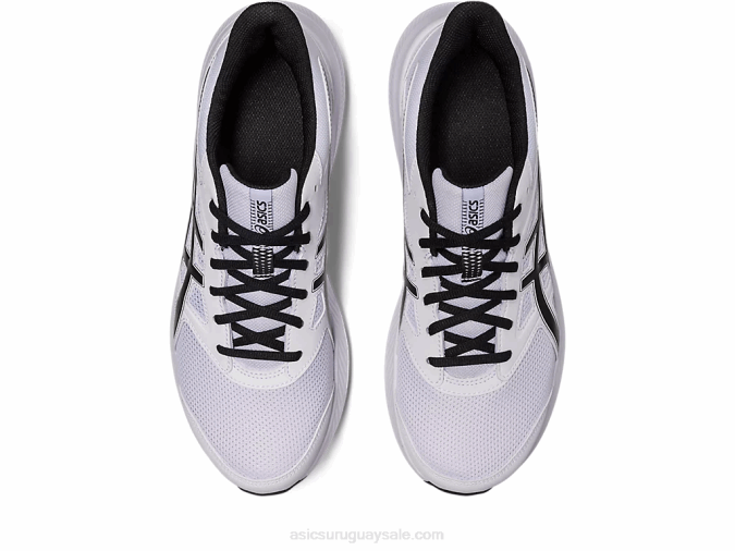 Asics sacudida 4 zapatillas deportivas blanco negro estilo y confort - Image 6