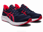 Asics Sacudida 4 Zapatillas Medianoche Rojo Eléctrico Deportivas 2023 - Image 2