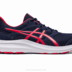 Asics Sacudida 4 Zapatillas Medianoche Rojo Eléctrico Deportivas 2023