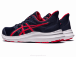 Asics Sacudida 4 Zapatillas Medianoche Rojo Eléctrico Deportivas 2023 - Image 3