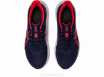 Asics Sacudida 4 Zapatillas Medianoche Rojo Eléctrico Deportivas 2023 - Image 6