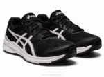 Asics Sacudida Ancho 3 Zapatillas Blancas Negras - Image 2