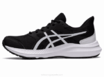 Asics Sacudida Ancho 4 Zapatillas Blancas y Negras - Image 4