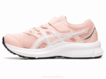 Asics sacudida preescolar rosa esmerilado y blanco estilo divertido - Image 4