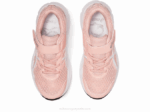 Asics sacudida preescolar rosa esmerilado y blanco estilo divertido - Image 6