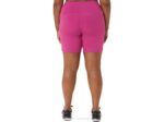 Asics shorts de mujer pr lyte 5in con bolsillos rojo fucsia cómodos y ligeros - Image 2