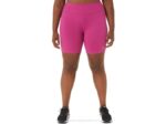 Asics shorts de mujer pr lyte 5in con bolsillos rojo fucsia cómodos y ligeros