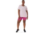 Asics shorts de mujer pr lyte 5in con bolsillos rojo fucsia cómodos y ligeros - Image 4