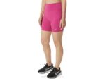 Asics shorts de mujer pr lyte 5in con bolsillos rojo fucsia cómodos y ligeros - Image 8