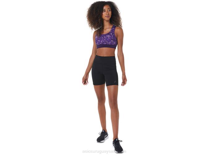 Asics shorts de mujer pr lyte 5in negros con bolsillos rendimiento - Image 4