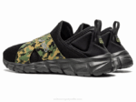 Asics slip-on lyte cuántico negro camuflaje estilo urbano - Image 3