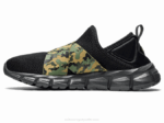 Asics slip-on lyte cuántico negro camuflaje estilo urbano - Image 4