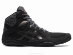 Asics Snapdown 3 de ancho en negro y bronce para rendimiento deportivo