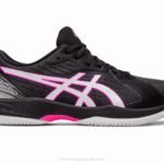 Asics solución de arcilla rápida negro rosa intenso