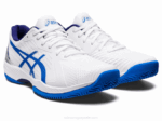 Asics solución de arcilla swift ff tenis blanco azul eléctrico - Image 2