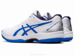Asics solución de arcilla swift ff tenis blanco azul eléctrico - Image 3