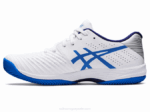 Asics solución de arcilla swift ff tenis blanco azul eléctrico - Image 4