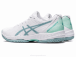 Asics solución rápida deportivas blanco azul humo - Image 3