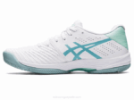 Asics solución rápida deportivas blanco azul humo - Image 4