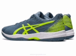 Asics solución rápida ff 2LVJ477A azul acero y verde peligro - Image 3