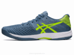 Asics solución rápida ff 2LVJ477A azul acero y verde peligro - Image 4