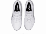 Asics solución rápida ff deportivas blancas y plateadas - Image 6