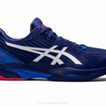 Asics solución velocidad buceo azul y blanco 2LVJ1156