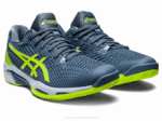Asics solución velocidad ff 2 arcilla azul acero verde peligro - Image 2